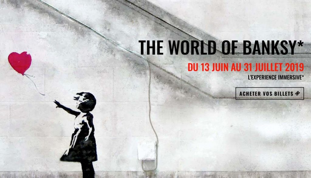 World of Banksy Lafayette Drouot Paris fake